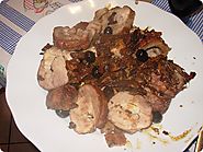 Tacchino tonificante con funghi porcini.