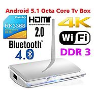 SUPVIN RK3368 Octa Core tv box android 5.1 smart tv box KODI Full Loaded Support full HD 3D 4K 1GB 8GB HDMI 2.0