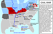 Interactive Civil War Map