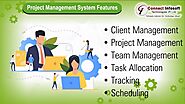 Projects Management System By Connect Infosoft Technologies Pvt.Ltd | CMS Web Development Company