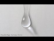 How to Draw a Water Drop Step by Step - Fine Art-Tips