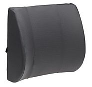 Duro-Med Relax-a-Bac, Lumbar Back Support Cushion Pillow with Insert and Strap to Properly Align the Spine and Ease L...