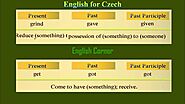 English irregular verbs list [Czech]/nepravidelná slovesa