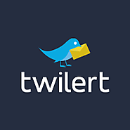 Twitter alerts via email by Twilert