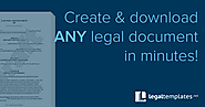 Free Online Legal Form & Document Creator | Legal Templates