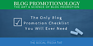 Blog Promotionology, The Art & Science of Blog Promotion