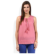 Buy American Swan Pink Top at Cheap Price Rs.360 Online