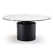 Stunning Giotto Round Ceramic Dining Table Ireland