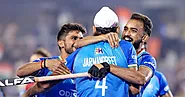 Sreejesh's Heroic Efforts Propel The Indian Men's Hockey Team To A Thrilling Triumph Over Spain In The FIH Pro League.