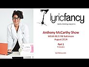 lyricfancy Radio Interview with WEAA's Anthony McCarthy - Part 1