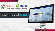 Features of (IETM) Interactive Electronic Technical Manual Code and Pixels