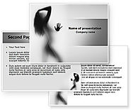 Nude Girl PowerPoint Template
