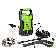 GreenWorks GW1501 1,500 PSI 1.2 GPM 13AMP Hand Carry Electric Pressure Washer