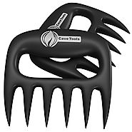 Pulled Pork Shredder Claws - STRONGEST BBQ MEAT FORKS - Shredding Handling & Carving Food - Claw Handler Set for Pull...
