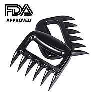 Pulled Pork Shredder Meat Claws - STRONGEST BBQ MEAT FORKS - Handlers Shredding Forks Smoked BBQ Meat Grilling Access...