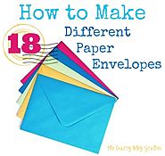 How To Make Paper Envelopes - The Crafty Blog Stalker