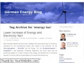 German Energy Blog