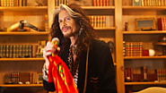 Steven Tyler Rocks a Candy-Covered Microphone in Lead Up to Skittles' Super Bowl Ad