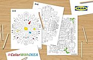 IKEA Creates Free Downloadable Coloring Book Featuring Its Iconic Products - DesignTAXI.com