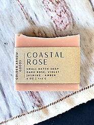 Coastal Rose Soap Bar By Golden Arrow Goods | Mission Refill