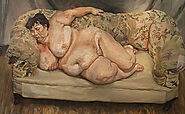 Lucian Freud - "Benefits Supervisor Sleeping" (1995)