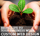Bring Life to Your Business with Custom Web Design