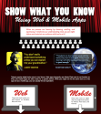 Show What You Know Using Web & Mobile Apps [Infographic]