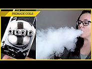 Premade Clapton Coils Installed on Lush RDA - Vaping Gear