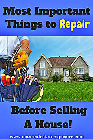 Important Things to Fix Before Selling a Home