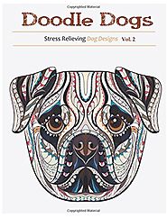 Coloring Books For Adults-Dogs