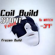 FROZEN COIL BUILD STUNT -39 °C ( Attempt )