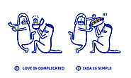 LOOK IKEA simplifies your complicated love problems