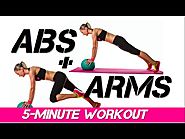 5 Min. Abs + Arms Fat Burning Workout