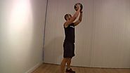 Squat-Shoulder Press: Full Body Exercise (Legs, Butt, Core, Arms)