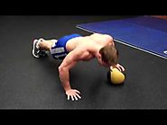 Single-Arm Medicine Ball Push-Up