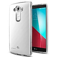 LG G4 Case, Spigen® [Ultra Hybrid] AIR CUSHION [Crystal Clear] Air Cushioned Corners + Bumper Case with Clear Back Pa...