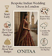 5 Things to Know Before Buying a Bespoke Indian Wedding Dress in London