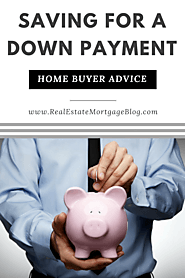 Saving Money For A Down Payment To Buy A House