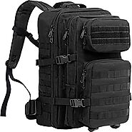 ProCase Tactical Backpack Bag 40L Large 3 Day Military Army Outdoor Assault Pack Rucksacks Carry Bag Backpacks