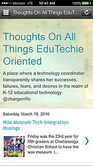 All Things EduTechie Oriented http://techhelpful.blogspot.com