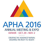 American Public Health Association October 29-Nov 1, Denver, CO