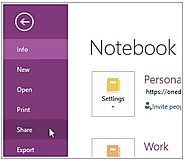Move a OneNote notebook to OneDrive - OneNote