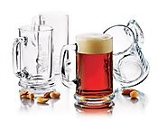 Libbey Brewmaster 15-Ounce Beer Mug 6-Piece Set, Clear