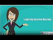 Leadership - MBA Admission Personal Interview Series