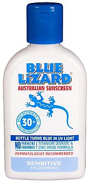 Blue Lizard Australian Sunscreen, Sensitive SPF 30+, 5-Ounce