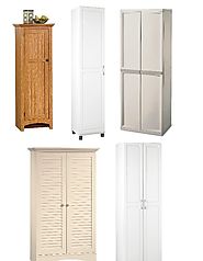 Best Free Standing Broom Closet Cabinet - Reviews (with images) · HomeItems