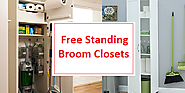 Best Free Standing Broom Closet - Broom and Mop Storage Cabinets - Finderists