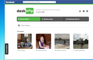 deskhop: simple and secure screen sharing with friends on Facebook