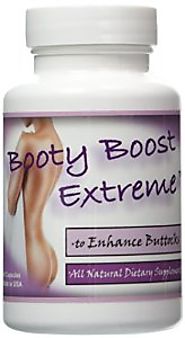 Booty Boost Extreme All Natural Butt Enhancement Pill Get a Bigger Butt (1 Bottle)