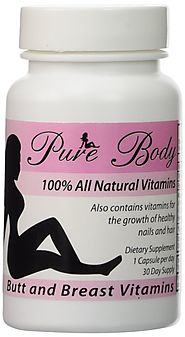 PureBody Vitamins - Butt and Breast Growth Pills - All-In-One Formula